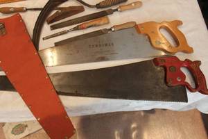 lot 124 image: Antique tools