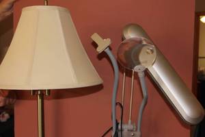 lot 182 image: Tall Lamps