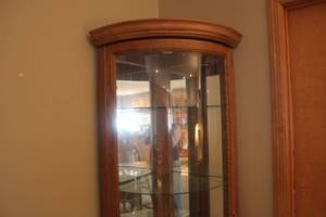 lot 188 image: Curved front Curio