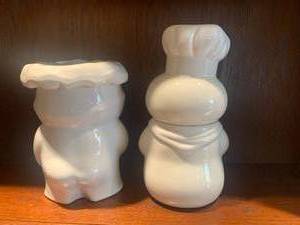 lot 50 image: Poppin Fresh Cookie Jars
