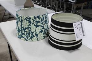 Lot of (2) Lamp Shade
