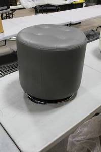 Stool Grey 17Wx17H