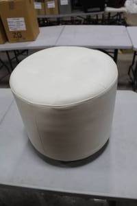 Stool White 17Wx17H
