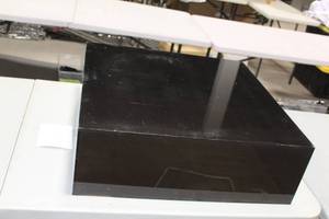 Acrylic Display Black 24-34Lx24-34Wx8H