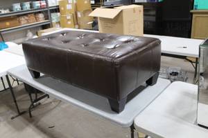 Ottoman Brown 49Lx24Wx16H