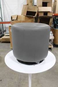 Ottoman Grey 18Dx17H