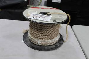 Everbilt Twisted Poly Rope  58D (partial spool)