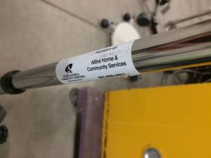 Rolling 2 Wheel Oxygen Tank Cylinder Cart Carrier