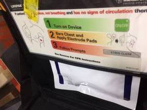 MSRP $1500 Medtronic Physio Control Lifepak 500 AED Defibrillator - No Battery (Can Be Purchased Online)