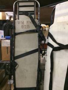 Lot Of 2 First Responder EMT Backboard Spine Board Stretcher With Straps