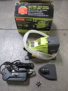 lot 17 image: Ryobi 18-Volt Hybrid Transfer Pump, P750 - Like New.