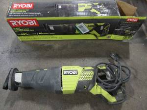 lot 42 image: Ryobi 12 Amp Reciprocating Saw, RJ186V - Used.