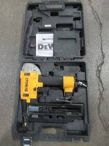lot 52 image: DEWALT Pneumatic 16-Gauge 2-12 in. Nailer, DWFP71917 - Like New