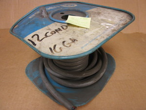 BELDEN MULTI-CONDUCTOR CABLE, 12 CONDUCTOR, 16 AWG, TINNED COPPER