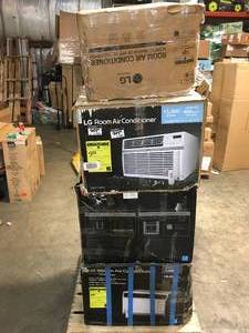 lot 33 image: Lot of 4 assorted Air Conditioners Customer Returns See Pictures