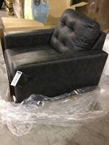 lot 62 image: Ashley Venaldi Gunmetal Chair not used see pictures