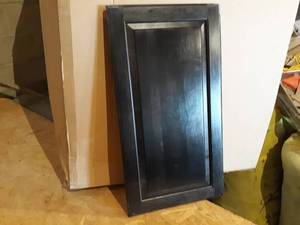 Lot of (12) Mocha Solid Soft Maple Cabinet Doors 15 x 28