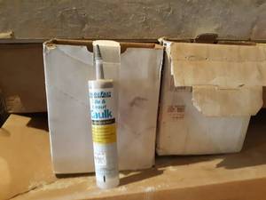 Case of (10) Tubes of ColorFast Sable Brown Tile & Grout Caulk  Some Partials