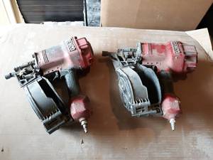 Lot of (2) SENCO SCN65XP Pneumatic Nailers