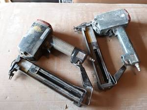 Lot of (2) SENCO SKSXP Pneumatic BradFinish Nailers