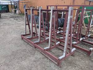 Double Sided Material Rack