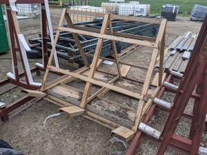 Double Sided Material Rack