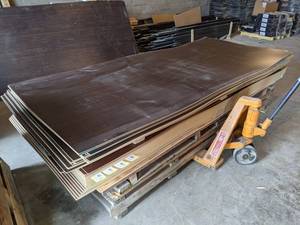 Lot of (20) pieces Mocha Paneling