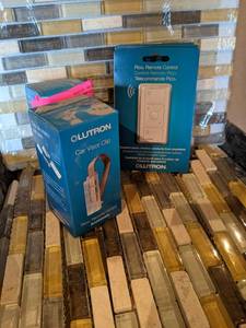 Lutron Wireless Accessories - (3) Pico Remote Controls and (2) Car Visor Clips for Pico Remote Controls