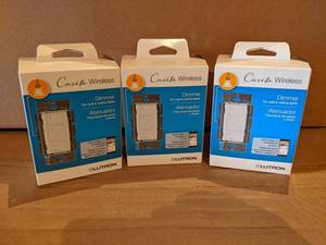 Lot of (3) Lutron Caseta Wireless Light Dimmer for Wall & Ceiling Lights