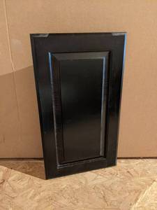 Lot of (16) Mocha Solid Soft Maple Cabinet Doors 12 x 21