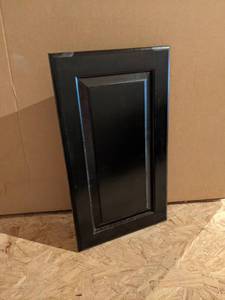 Lot of (15) Mocha Solid Soft Maple Cabinet Doors 12 x 21
