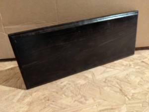 Lot of (10) Mocha Solid Soft Maple Drawer Fronts 15 x 6