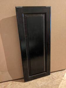 Lot of (11) Mocha Solid Soft Maple Cabinet Doors 12 x 28