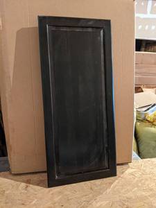 Lot of (5) Mocha Solid Soft Maple Cabinet Doors 18 x 40