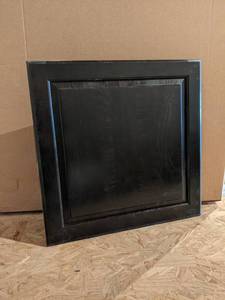 Lot of (10) Mocha Solid Soft Maple Cabinet Doors 21 x 21
