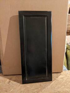 Lot of (8) Mocha Solid Soft Maple Cabinet Doors 15 x 34