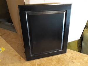 Lot of (10) Mocha Solid Soft Maple Cabinet Doors 21 x 18