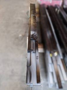 Large Lot of (50) 2 x 34 Mocha Solid Soft Maple MoldingTrim w Saw Kerf