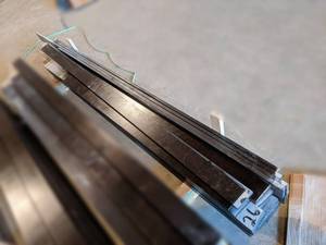 Large Lot of (20) 4 x 34 Mocha Solid Soft Maple MoldingTrim