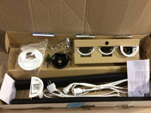 lot 7 image: In-Wall Power Cord and Cable Kit by Commercial Electric Customer Return See Pictures