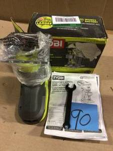 lot 90 image: 18-Volt ONE Cordless Fixed Base Trim Router (Tool Only) with Tool Free Depth Adjustment by RYOBI Customer Return See Pictures