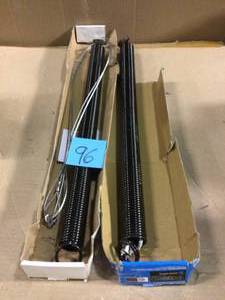 lot 96 image: 160 lb. Extension Springs (2-Pack) Customer Return See Pictures