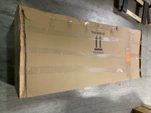 lot 111 image: 65 in. 8-Jet Rainfall Shower Panel System with Rainfall Waterfall Shower Head and Shower Wand in Stainless Steel by AKDY  Customer Returns See Pictures