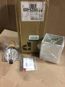 Avana Collection 1-Light Brushed Nickel Wall Sconce Customer Returns See Pictures