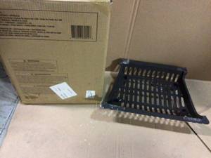 18 in. Cast Iron Grate by Pleasant Hearth Customer Returns See Pictures