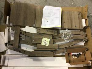 Dark Taupe Indoor Plant Stand by Monarch Specialties Customer Returns See Pictures
