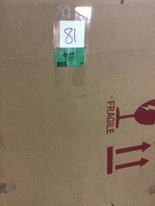 Bosc Black Chalkboard Memo Board Customer Returns See Pictures