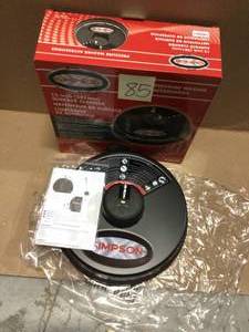 15 in. Steel Surface Cleaner Rated up to 3700 PSI by Simpson Customer Returns See Pictures