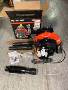 216 MPH 517 CFM 58.2cc Gas 2-Stroke Cycle Backpack Leaf Blower with Tube Throttle by ECHO Customer Returns See Pictures