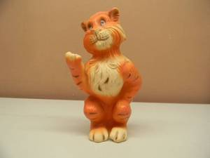 lot 2 image: VINTAGE  - Tiger Bank, Humble Oil Esso Put A Tiger In Your Tank Exxon 1960s  - APPROX 9 - GREAT PIECE - SEE PICTURES